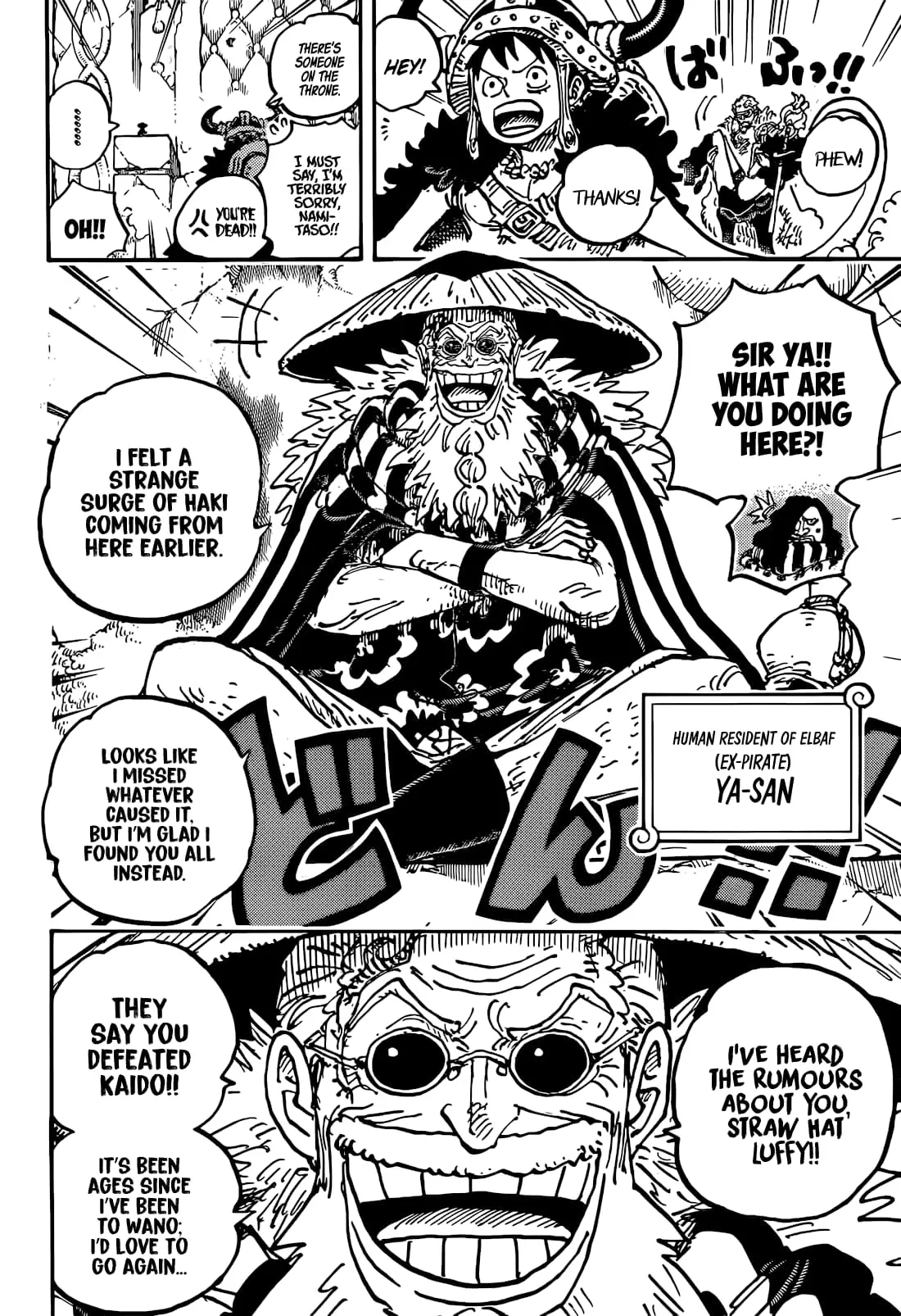 One Piece Manga, chapter 1139, page 7