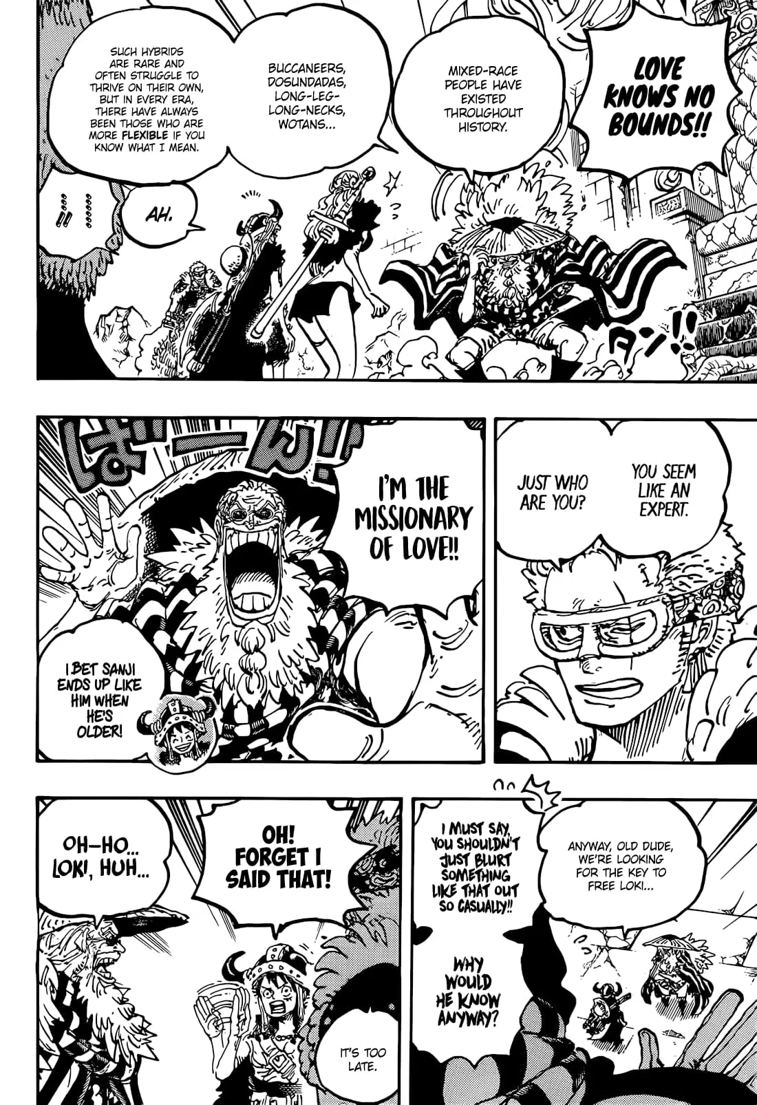 One Piece Manga, chapter 1139, page 9