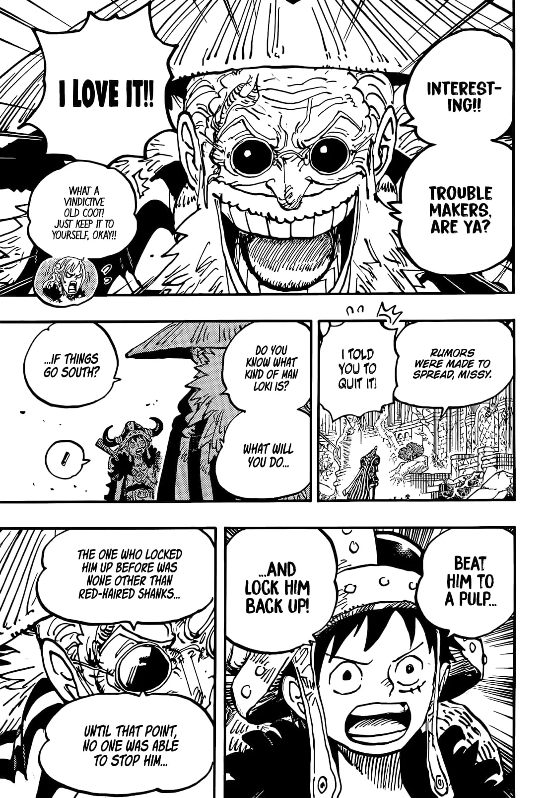 One Piece Manga, chapter 1139, page 10