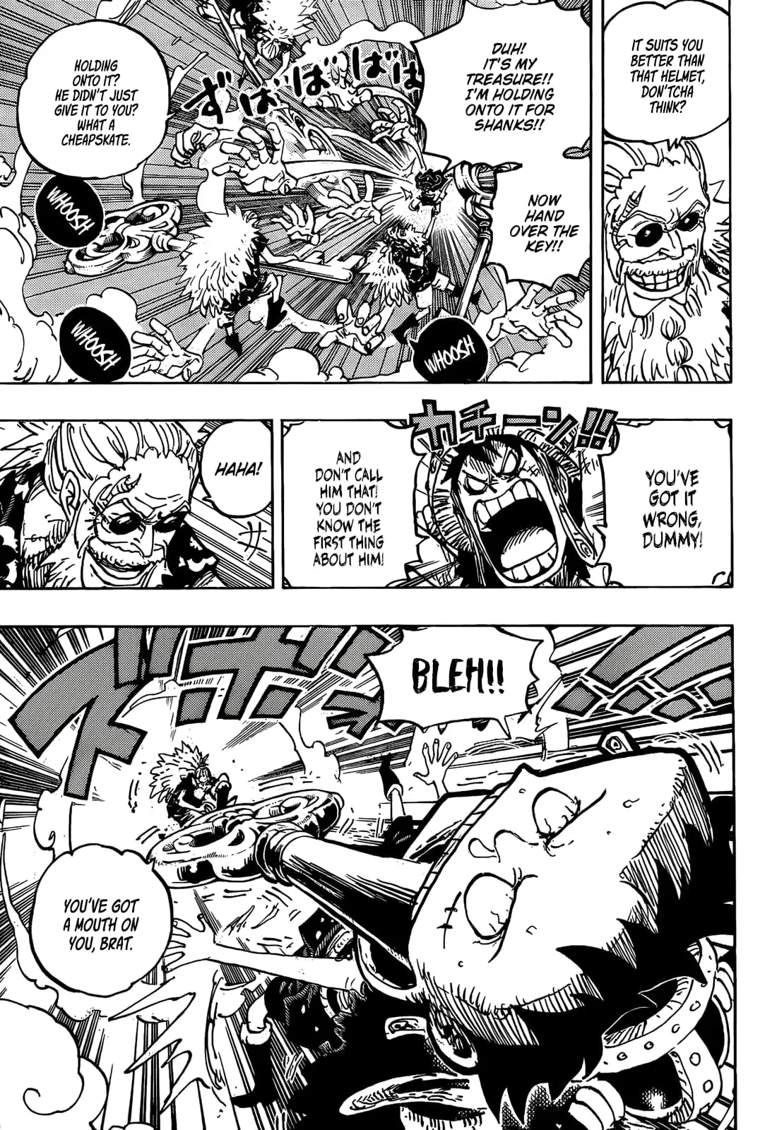 One Piece Manga, chapter 1140, page 5