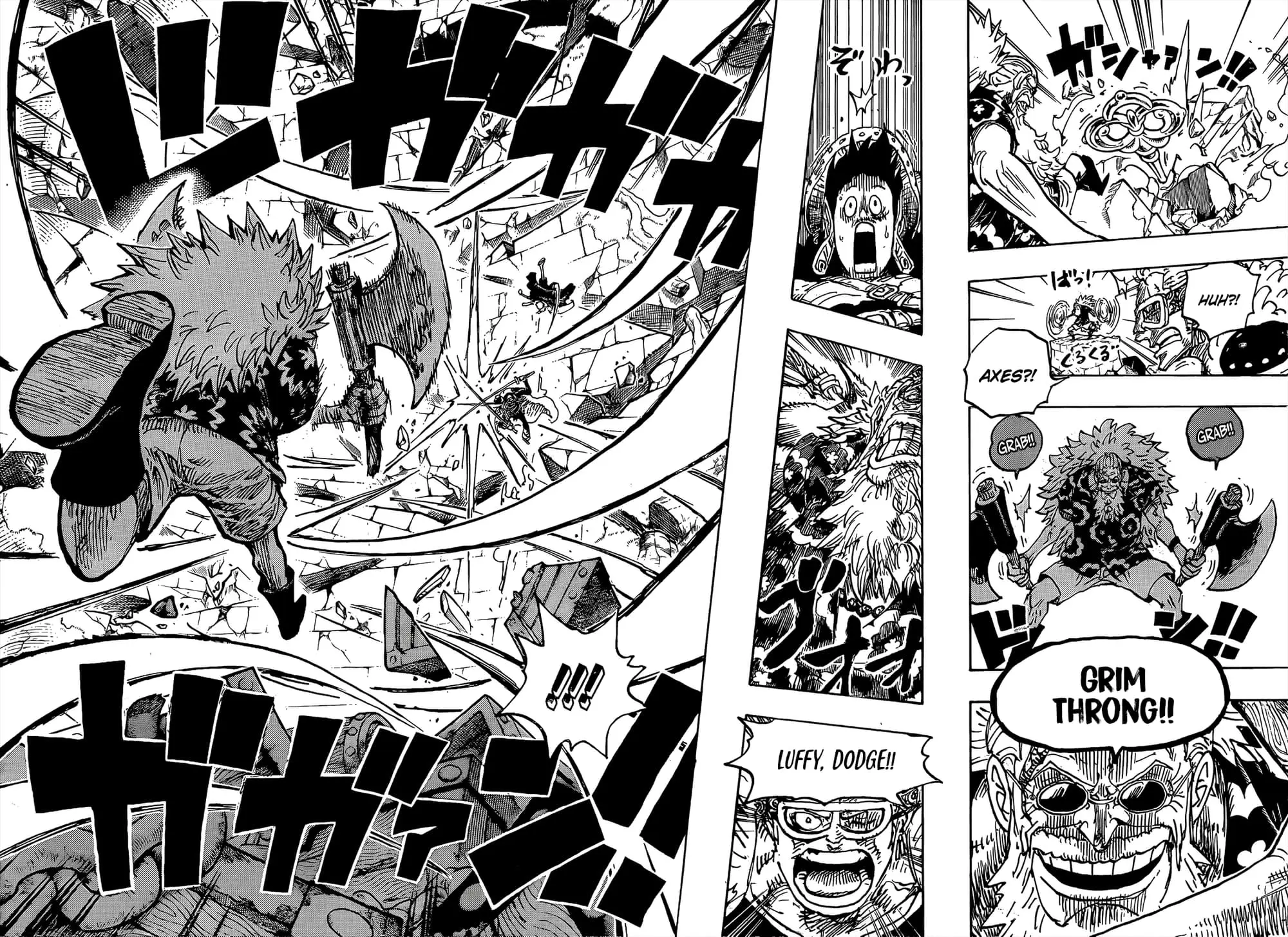 One Piece Manga, chapter 1140, page 6