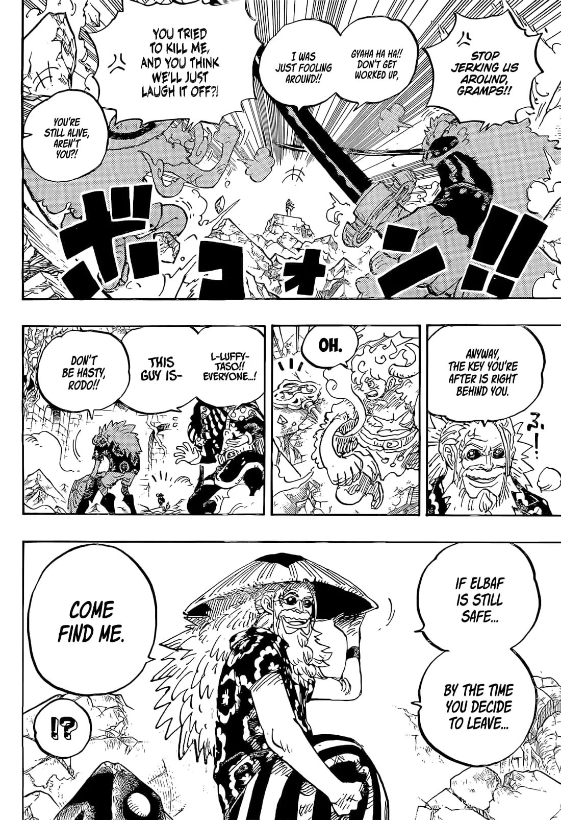 One Piece Manga, chapter 1140, page 9