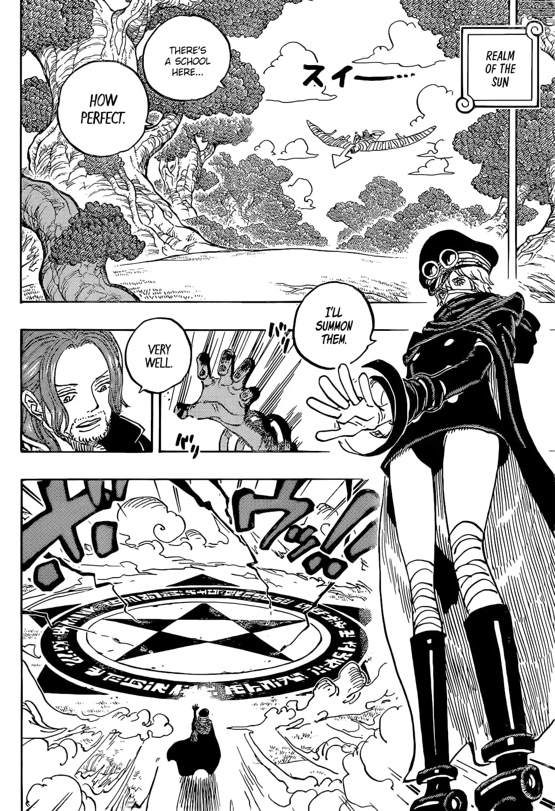 One Piece Manga, chapter 1140, page 11