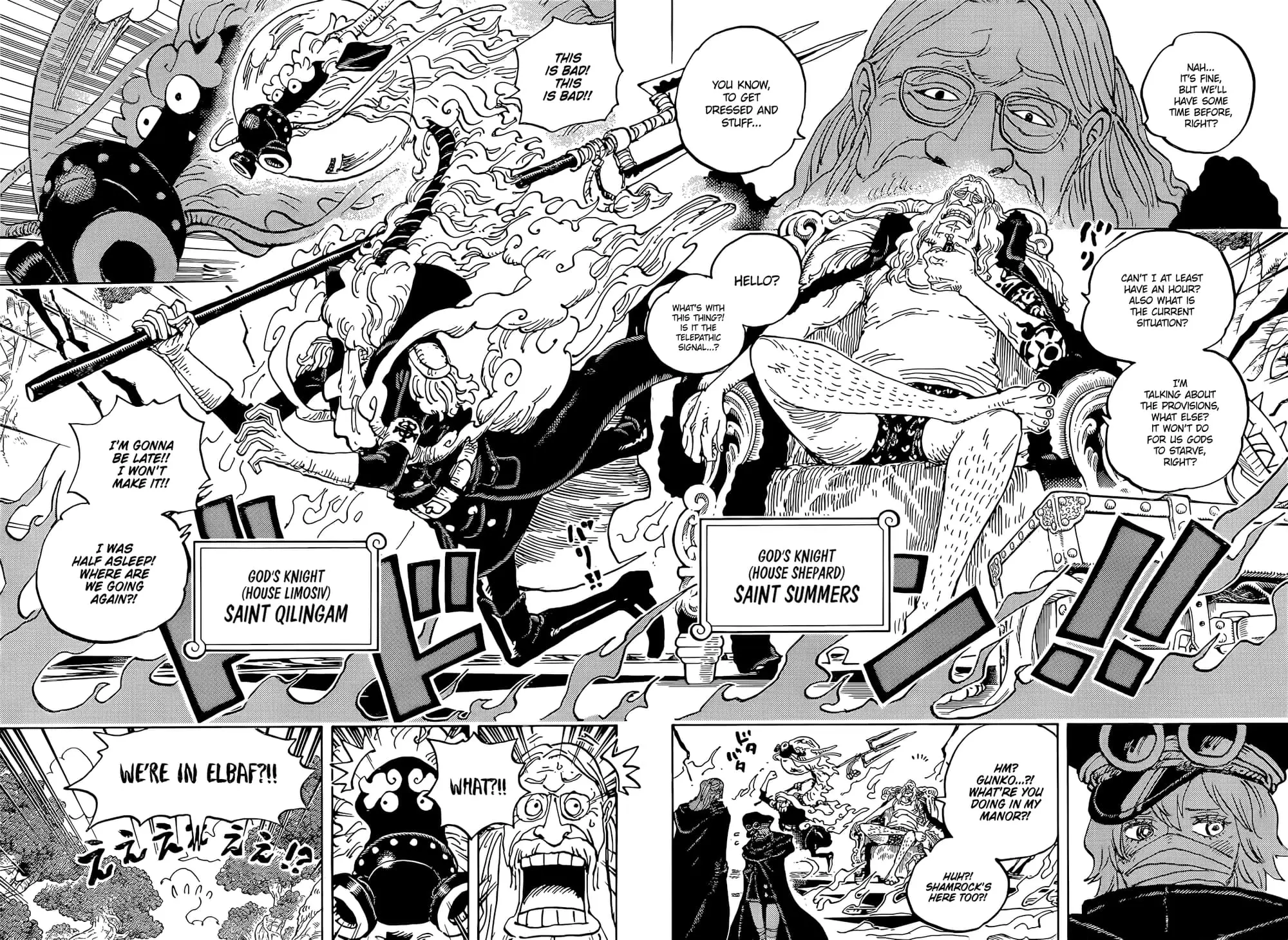 One Piece Manga, chapter 1140, page 13