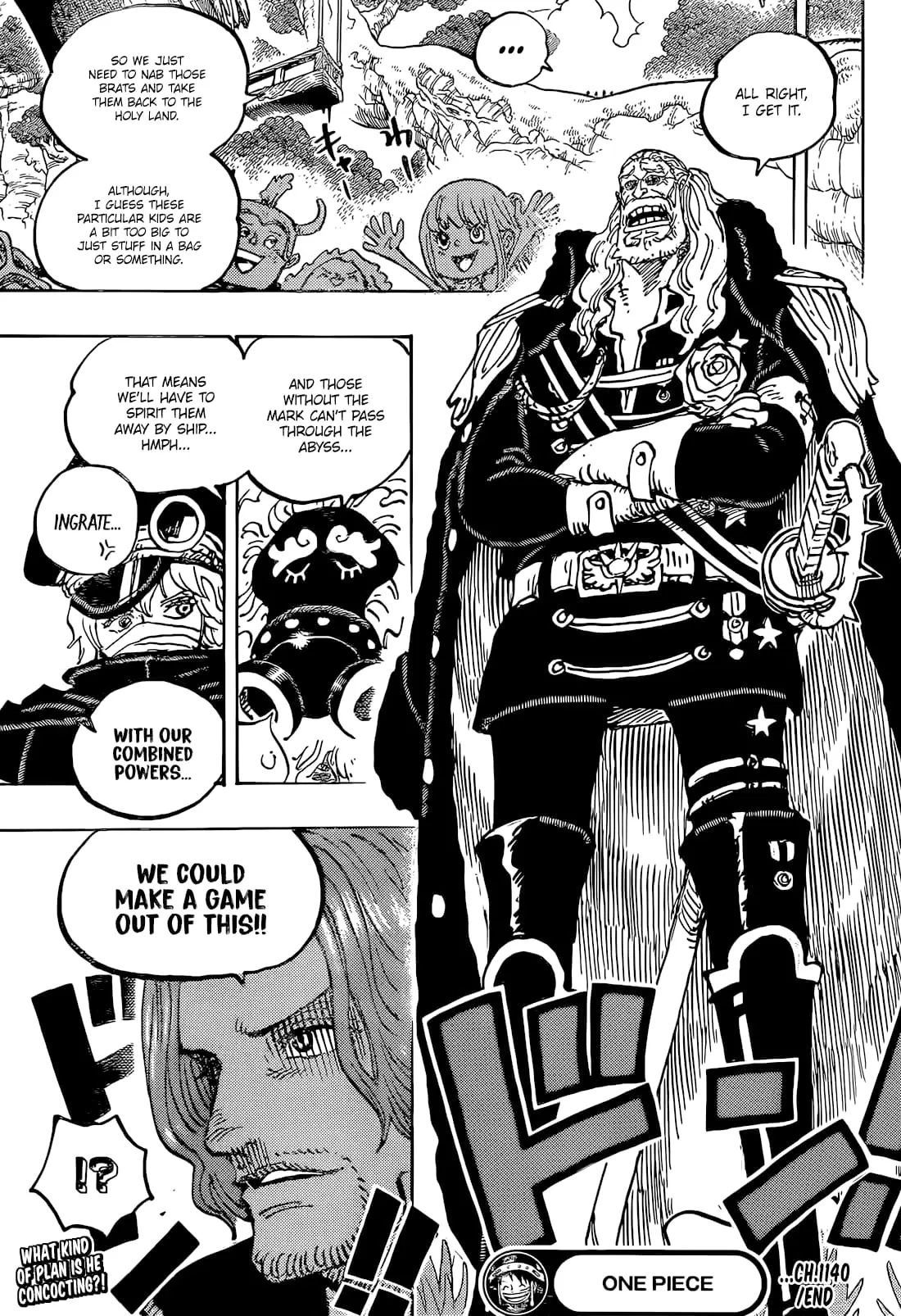 One Piece Manga, chapter 1140, page 15