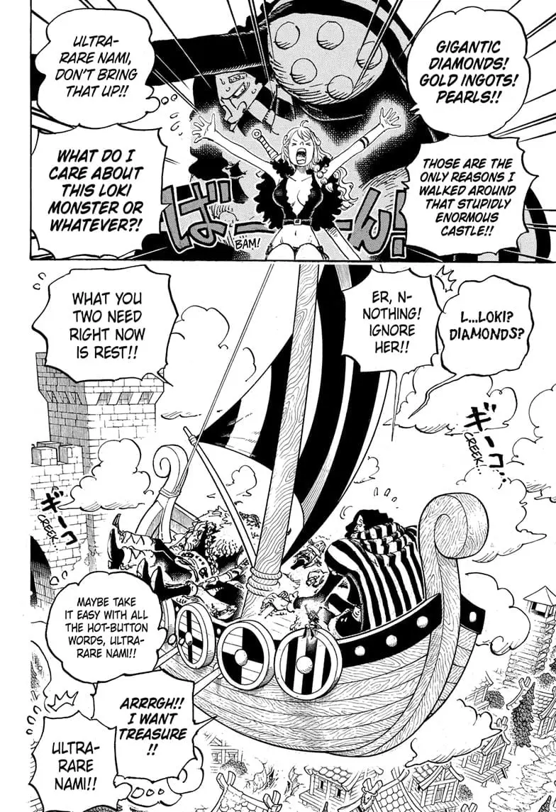 One Piece Manga, chapter 1141, page 2