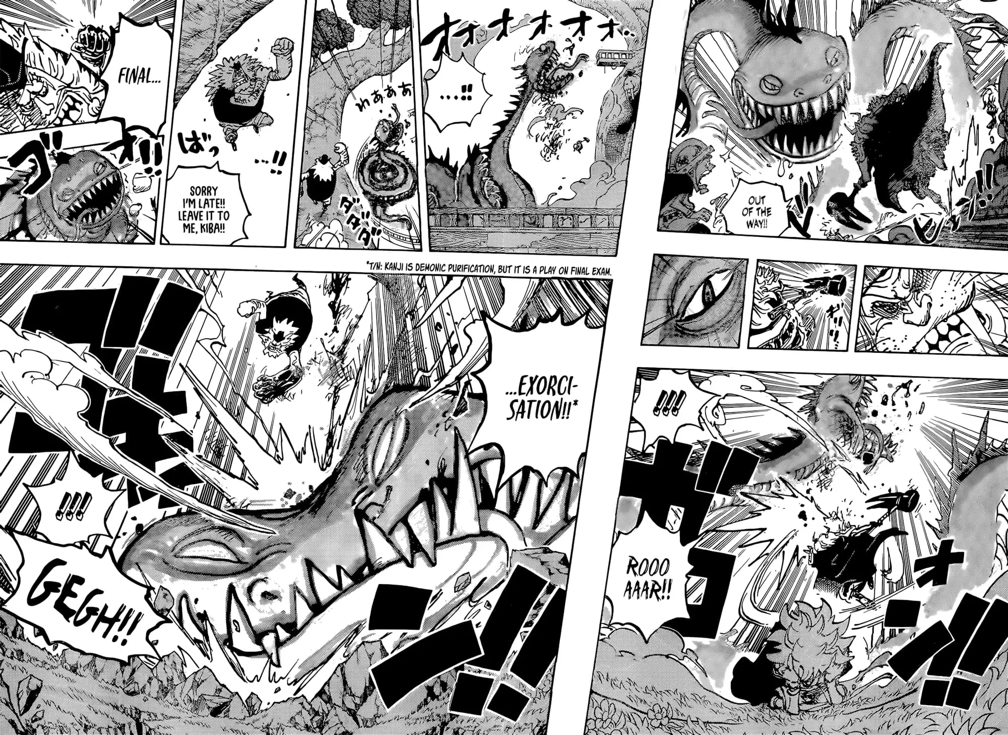 One Piece Manga, chapter 1142, page 4