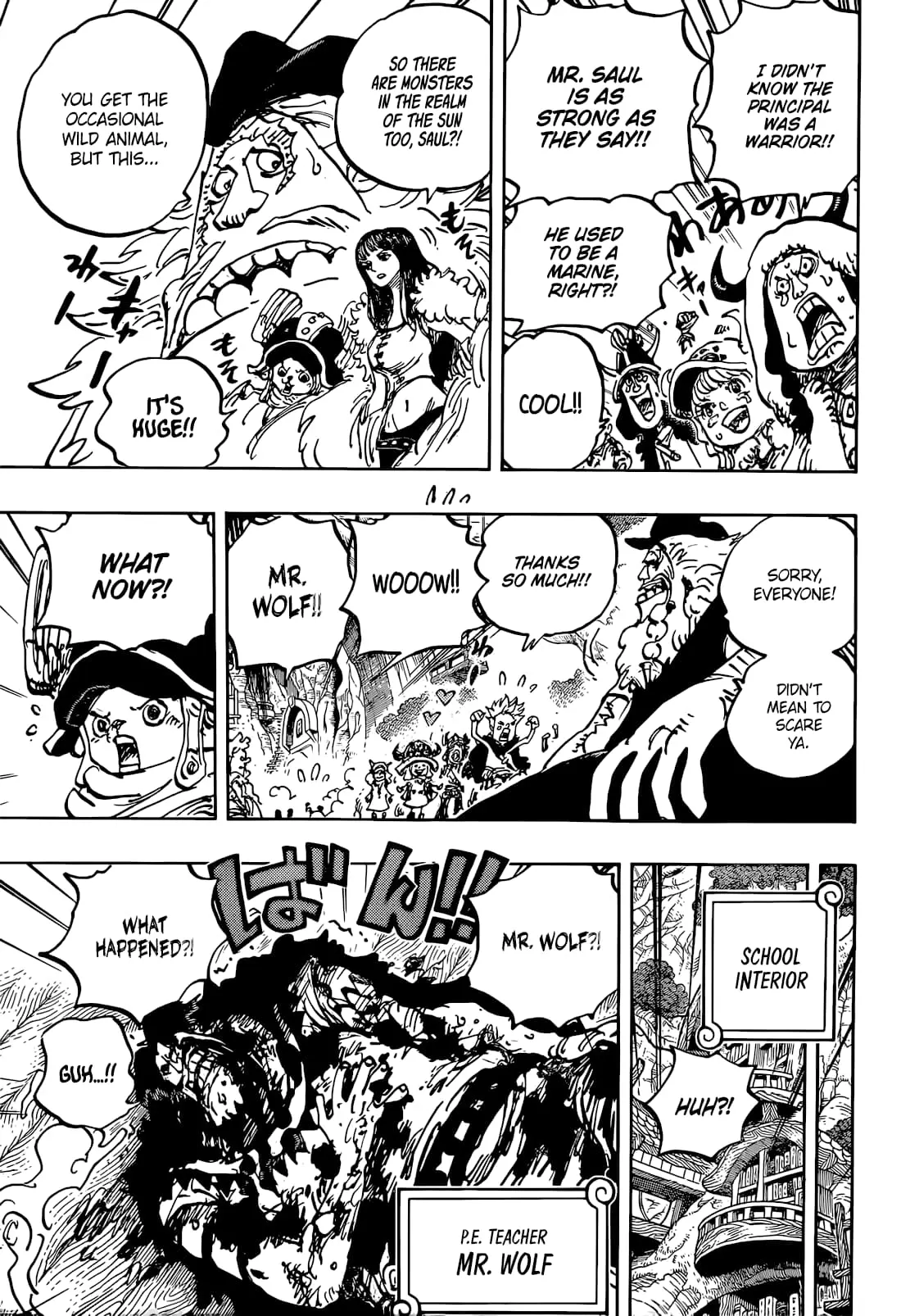 One Piece Manga, chapter 1142, page 6