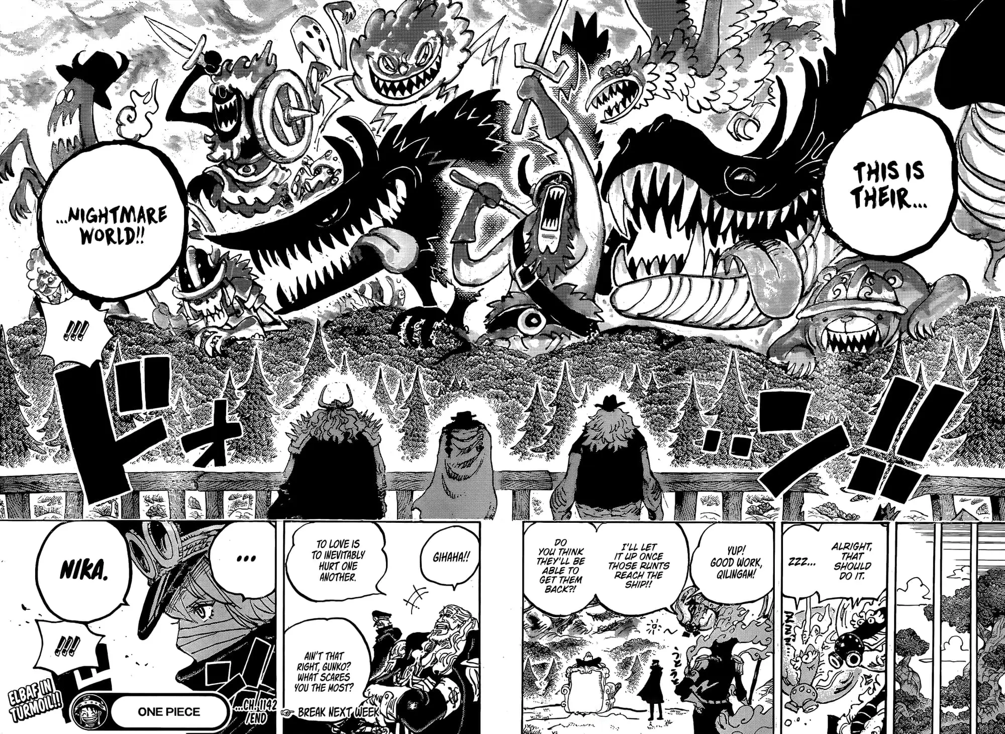 One Piece Manga, chapter 1142, page 14