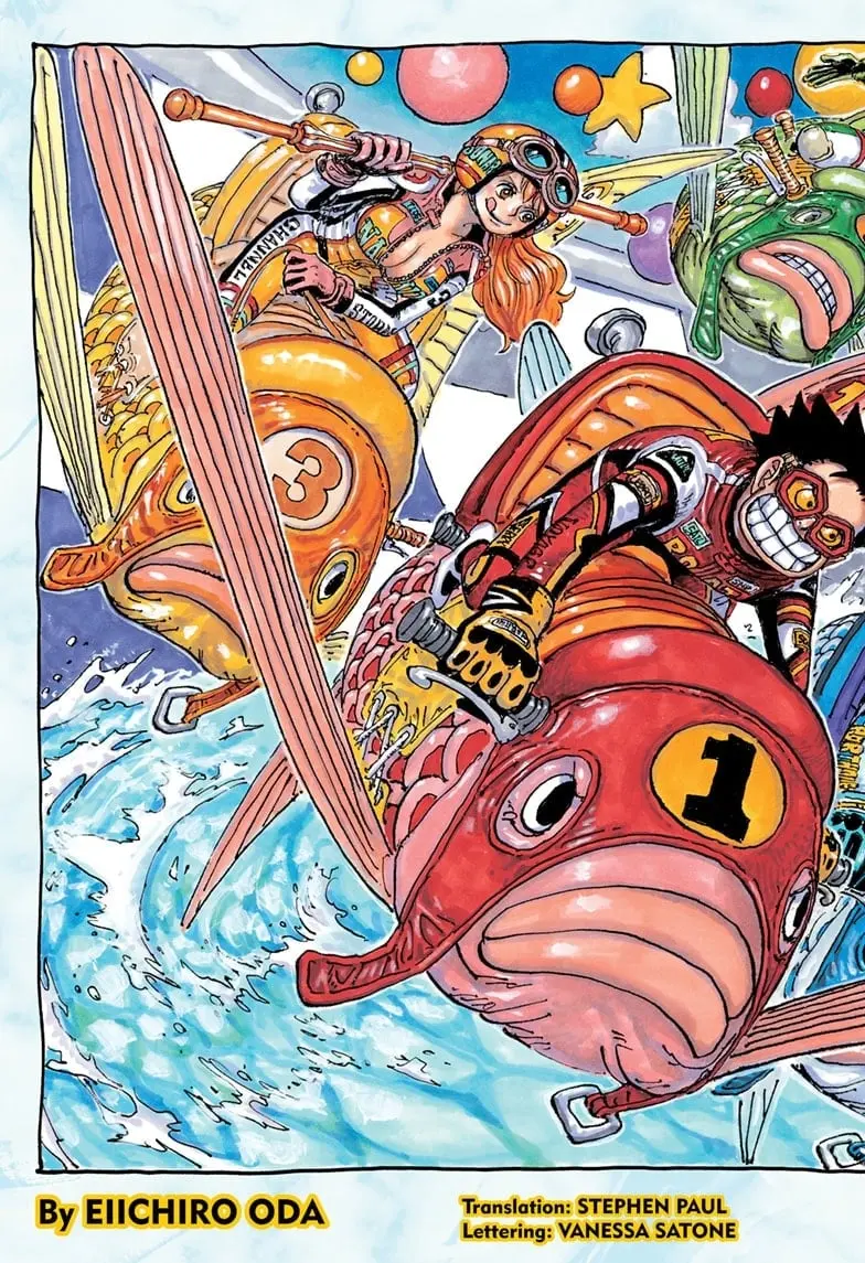 One Piece Manga, chapter 1143, page 2