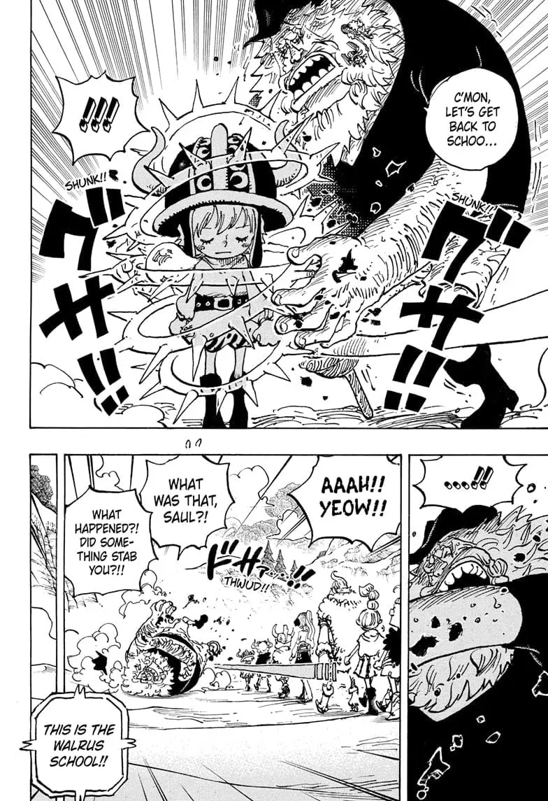 One Piece Manga, chapter 1143, page 5