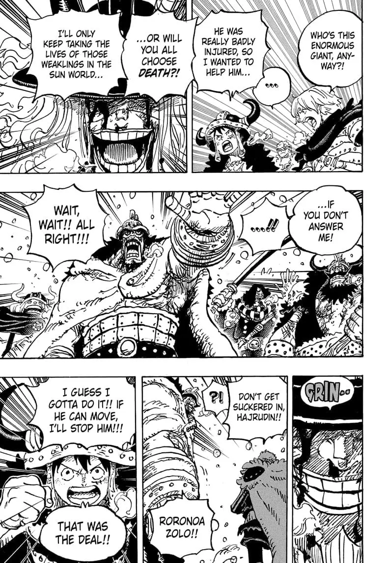 One Piece Manga, chapter 1143, page 14