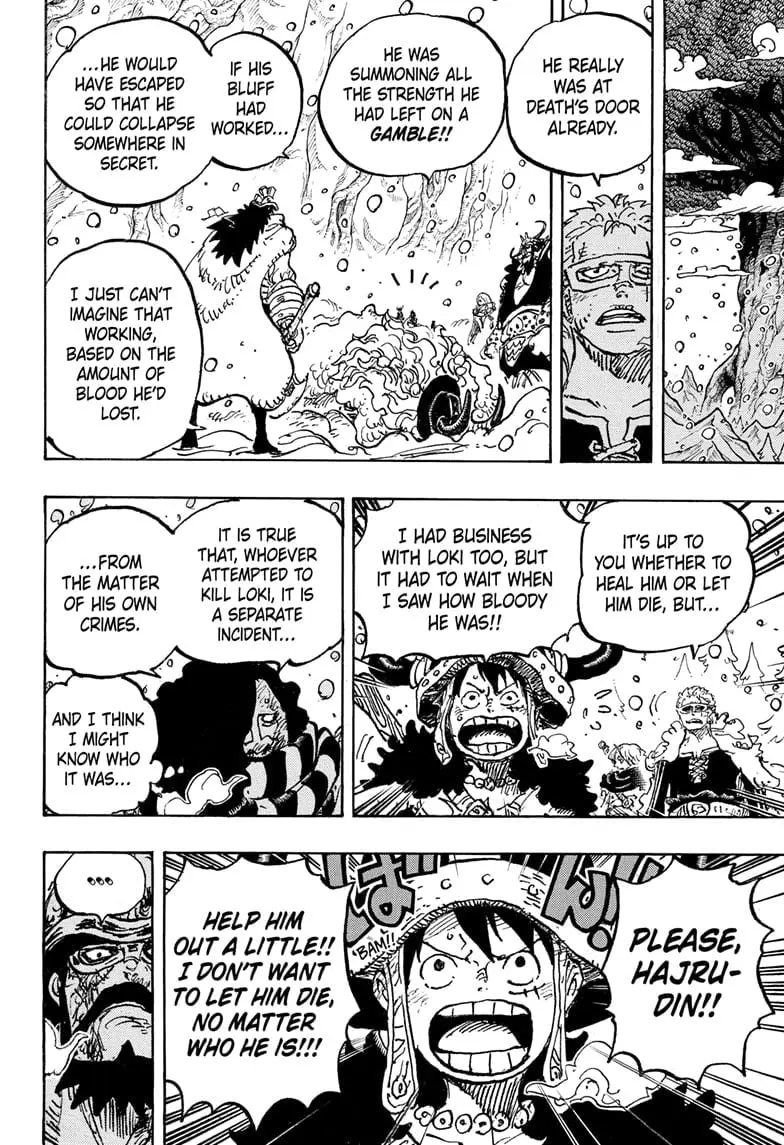 One Piece Manga, chapter 1143, page 17