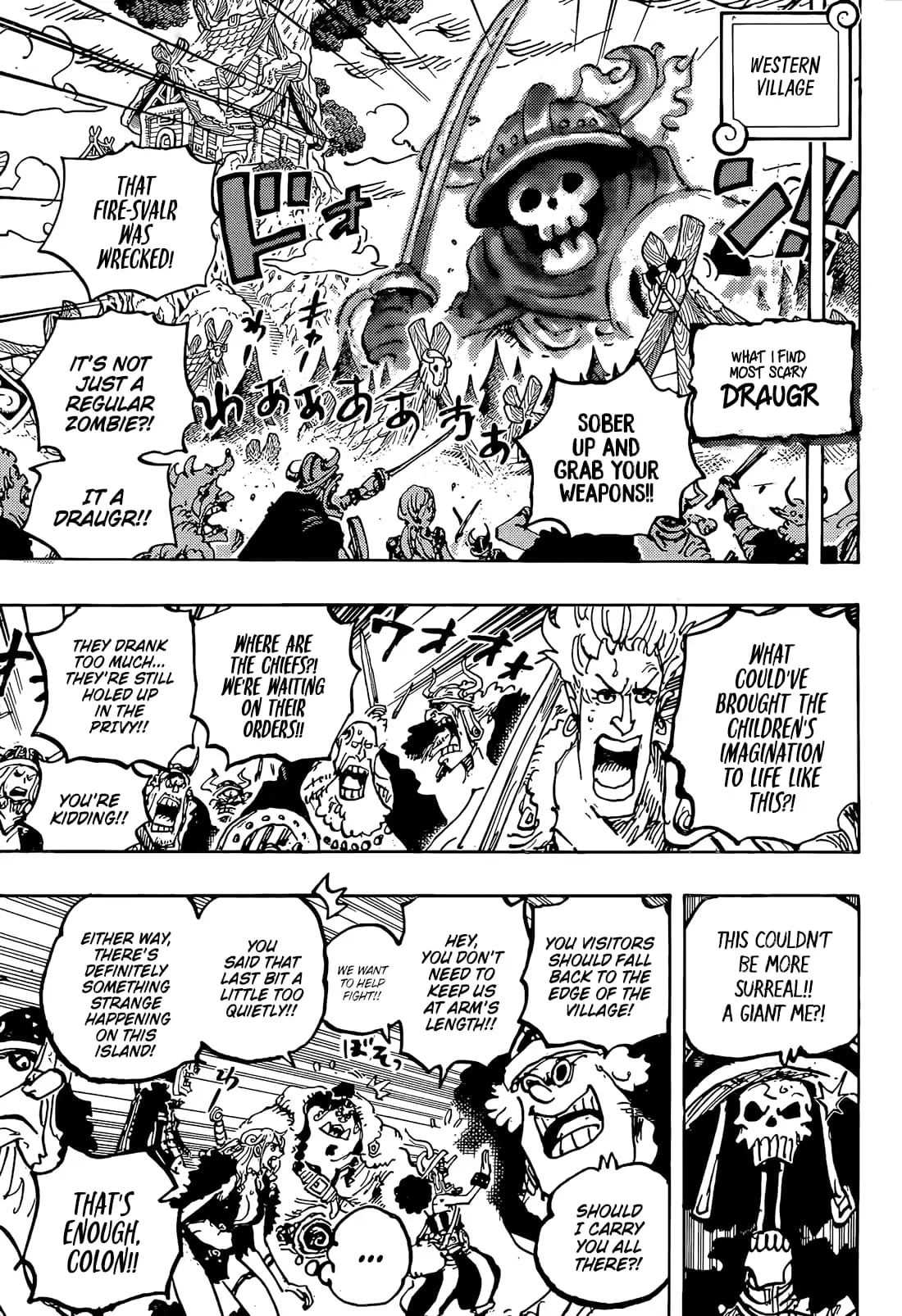 One Piece Manga, chapter 1144, page 6