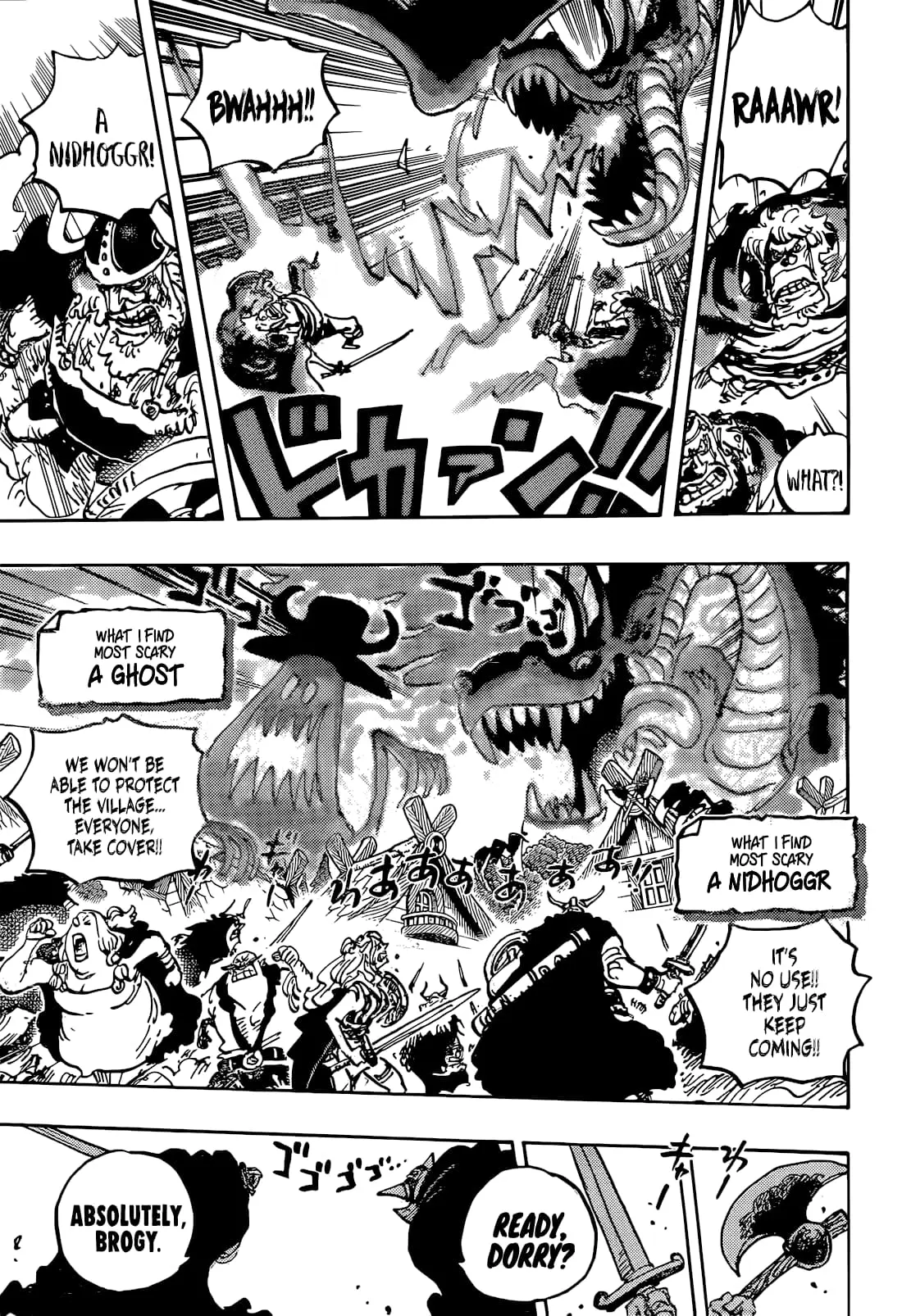 One Piece Manga, chapter 1144, page 14