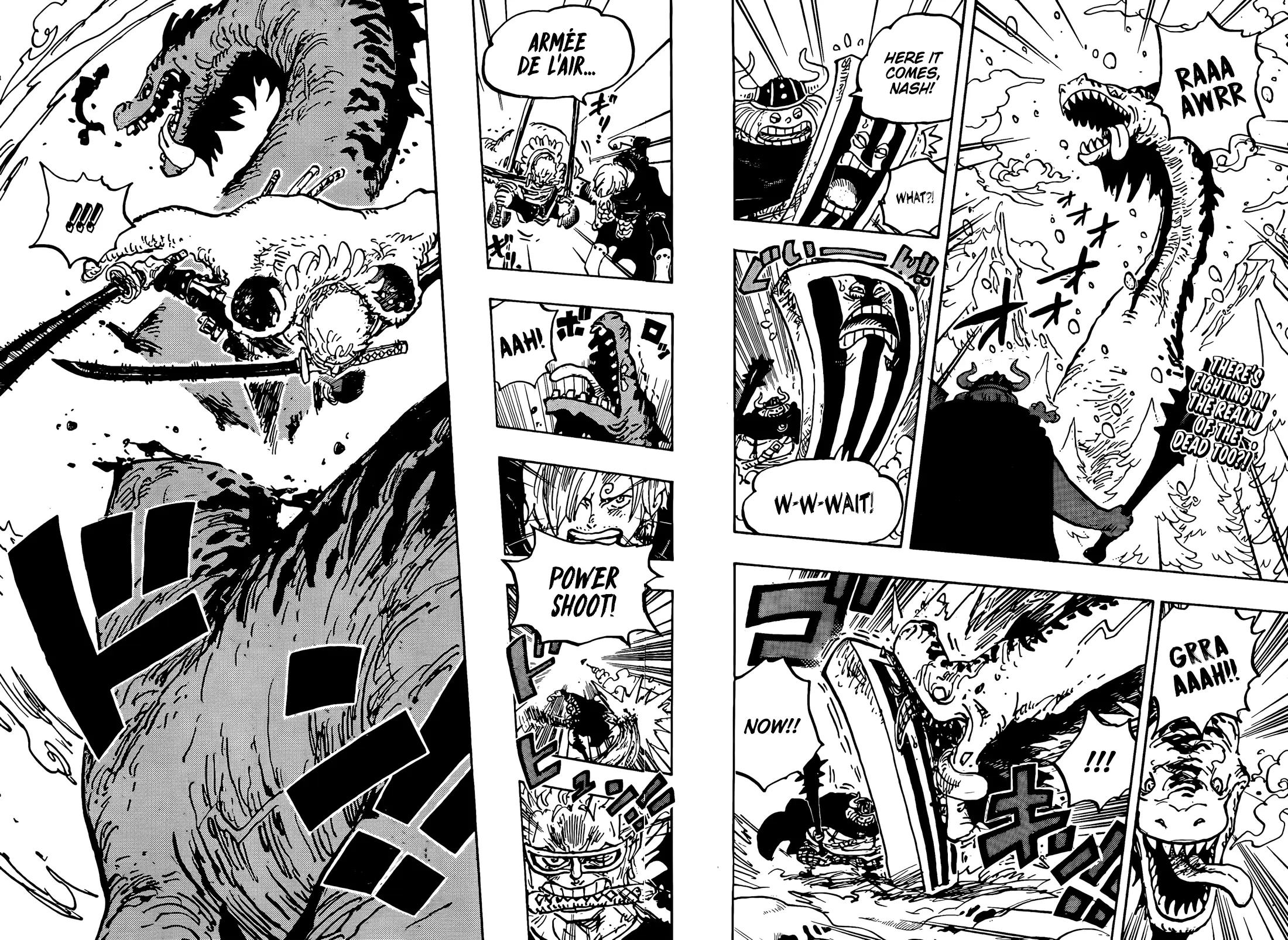 One Piece Manga, chapter 1145, page 3