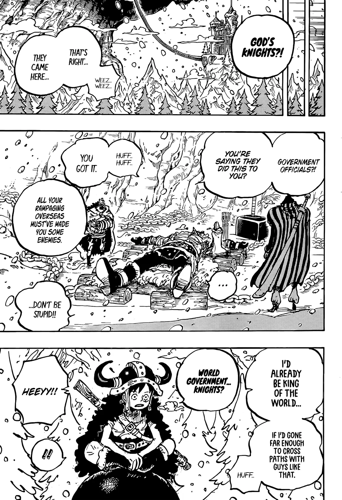 One Piece Manga, chapter 1145, page 5