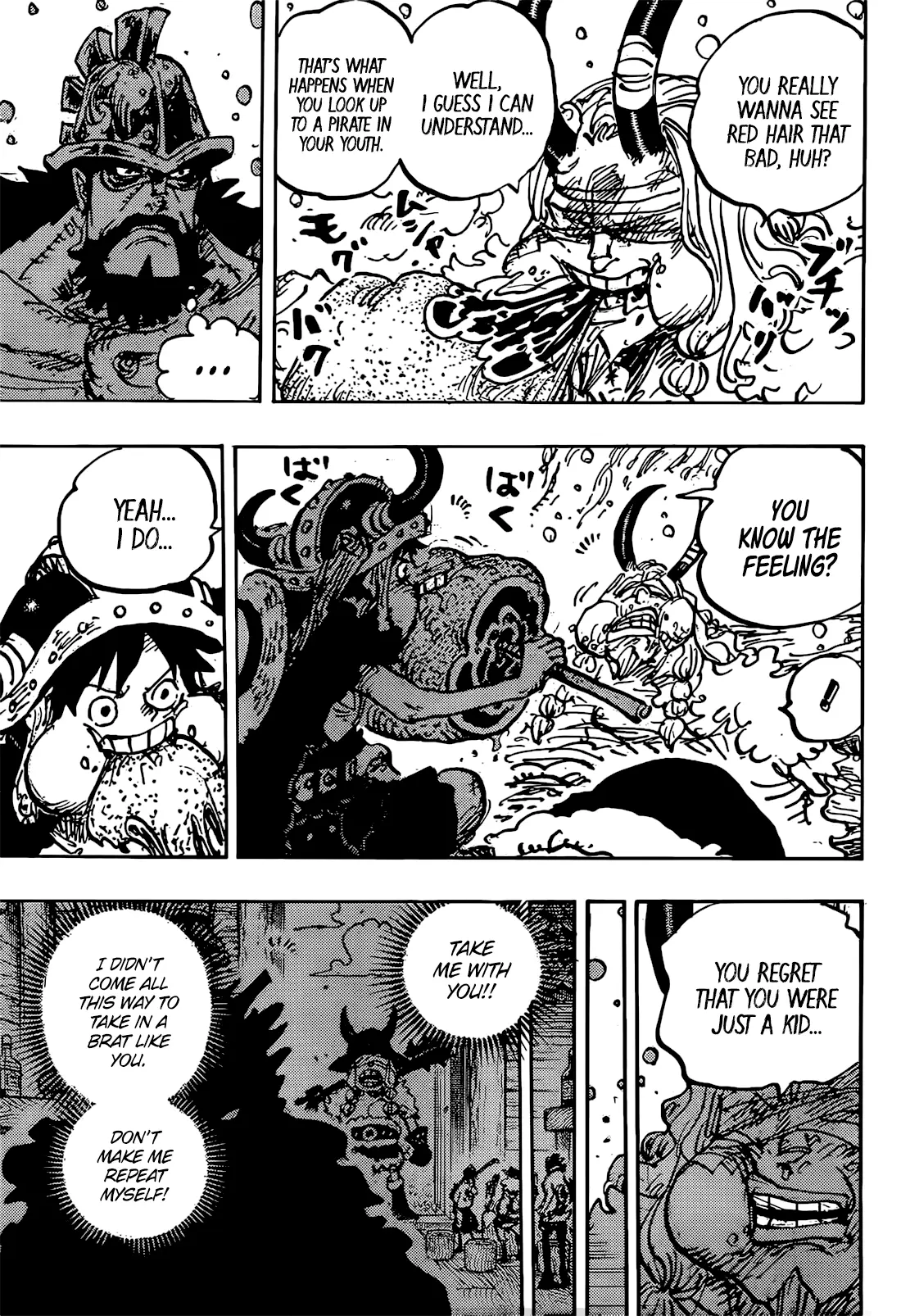 One Piece Manga, chapter 1145, page 9