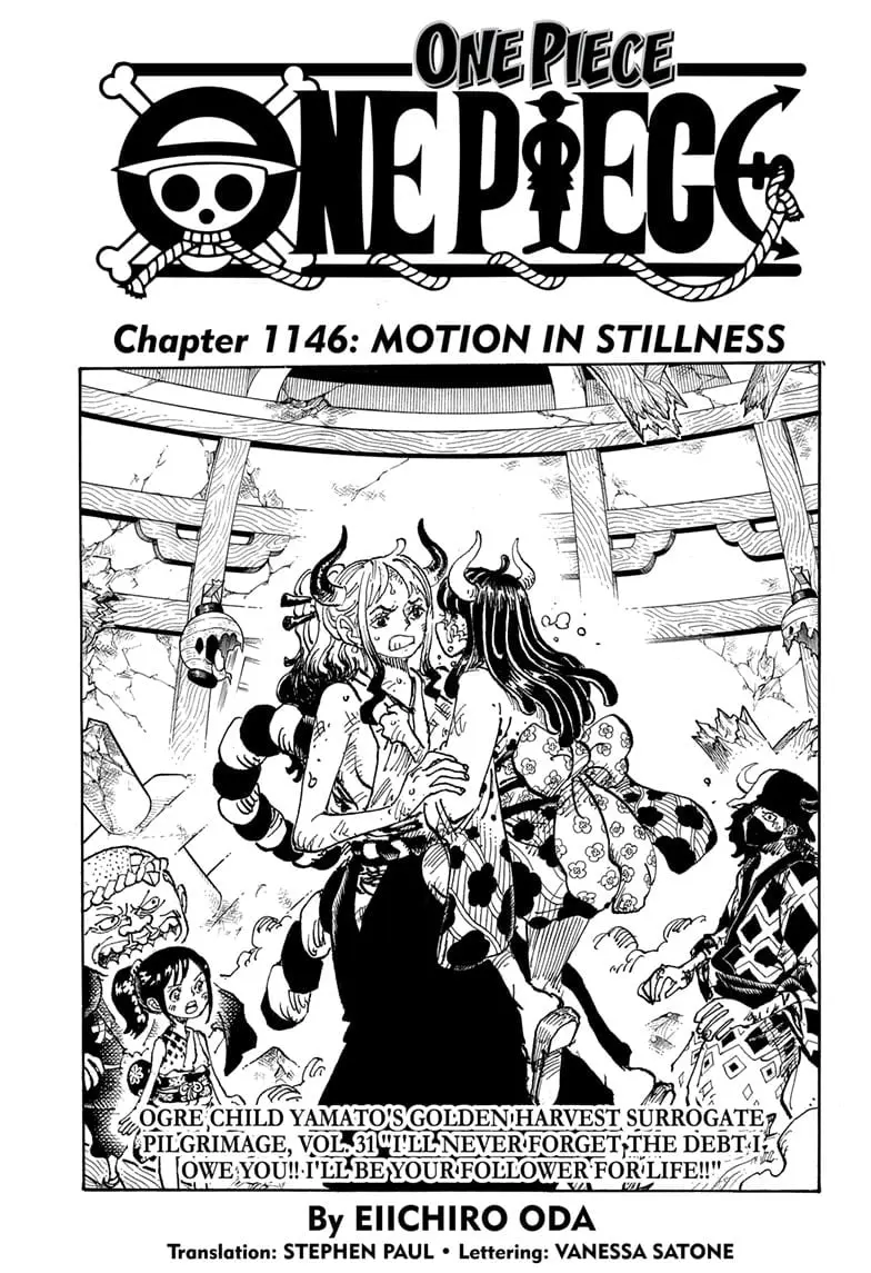 One Piece Manga, chapter 1146, page 1