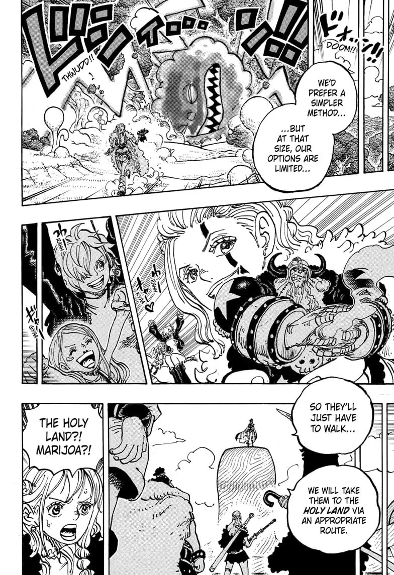 One Piece Manga, chapter 1146, page 4