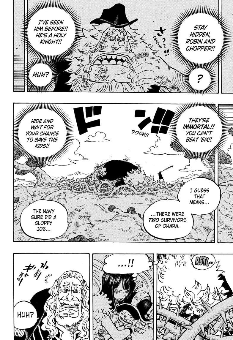 One Piece Manga, chapter 1147, page 2