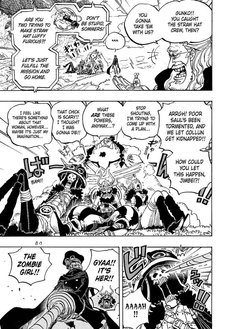 One Piece Manga, chapter 1147, page 3