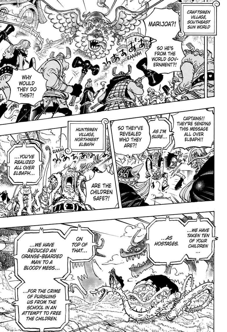 One Piece Manga, chapter 1147, page 7