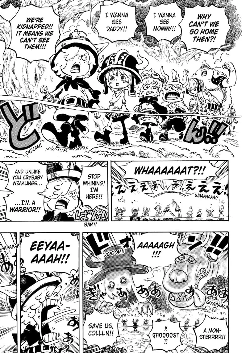One Piece Manga, chapter 1147, page 9