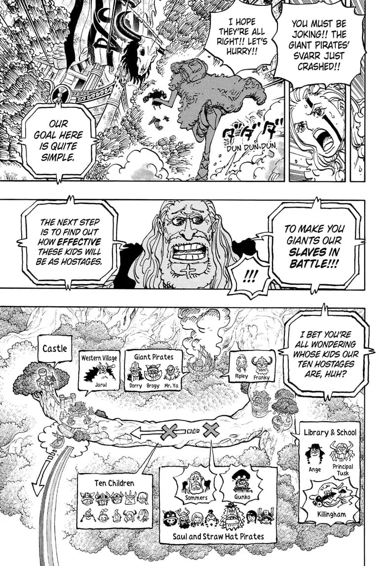 One Piece Manga, chapter 1147, page 13