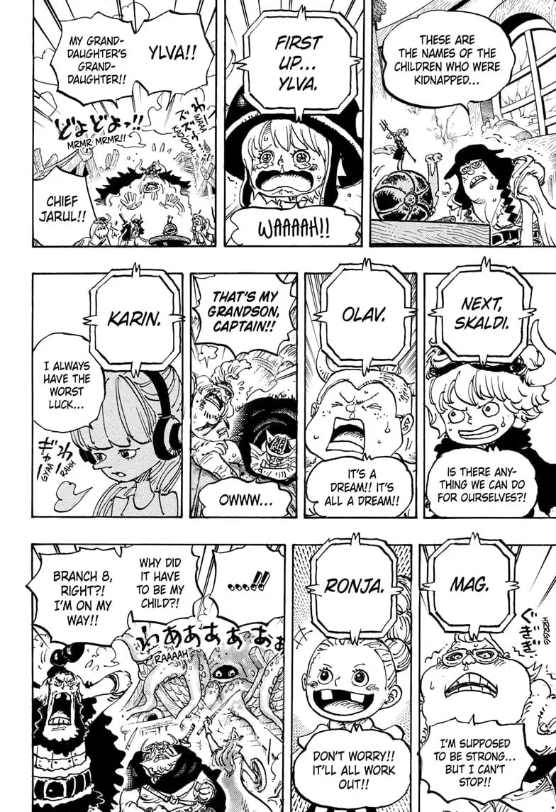 One Piece Manga, chapter 1147, page 14