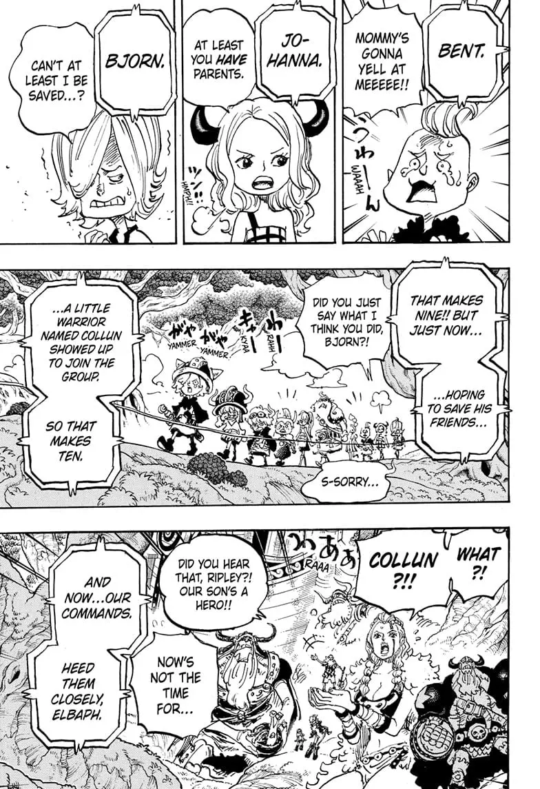 One Piece Manga, chapter 1147, page 15