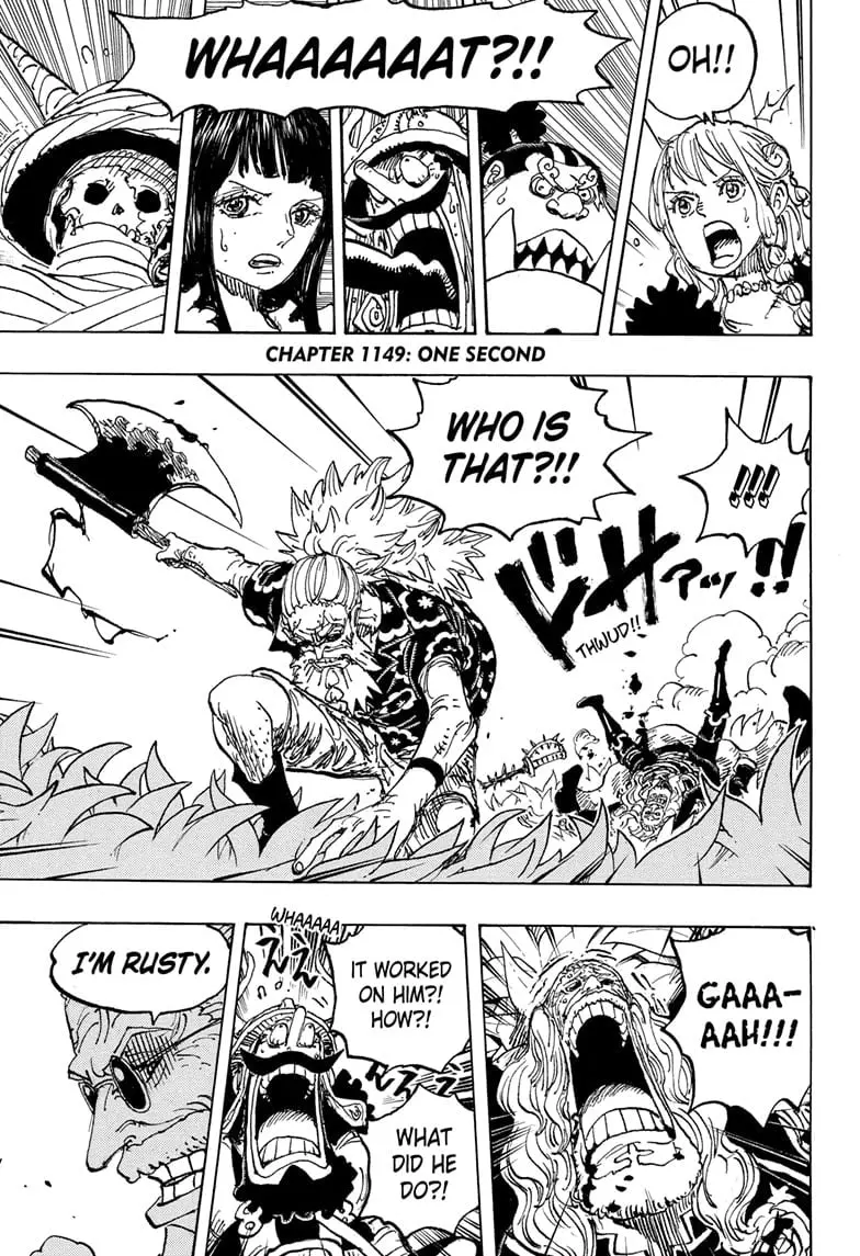 One Piece Manga, chapter 1149, page 4