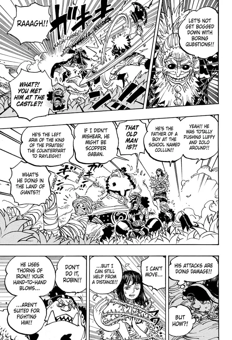 One Piece Manga, chapter 1149, page 6