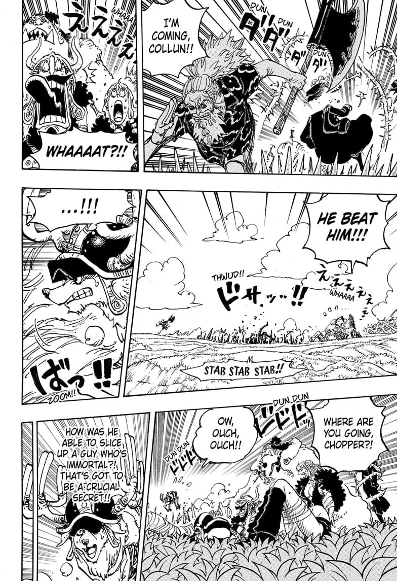 One Piece Manga, chapter 1149, page 9