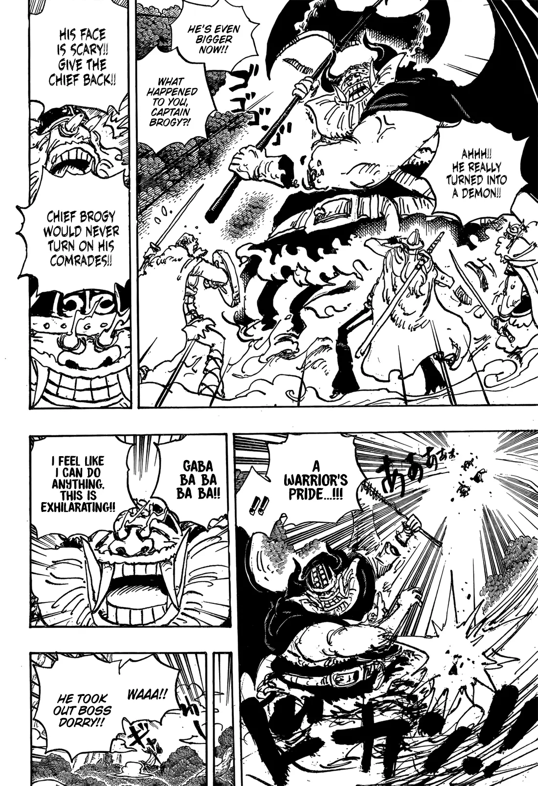 One Piece Manga, chapter 1150, page 10
