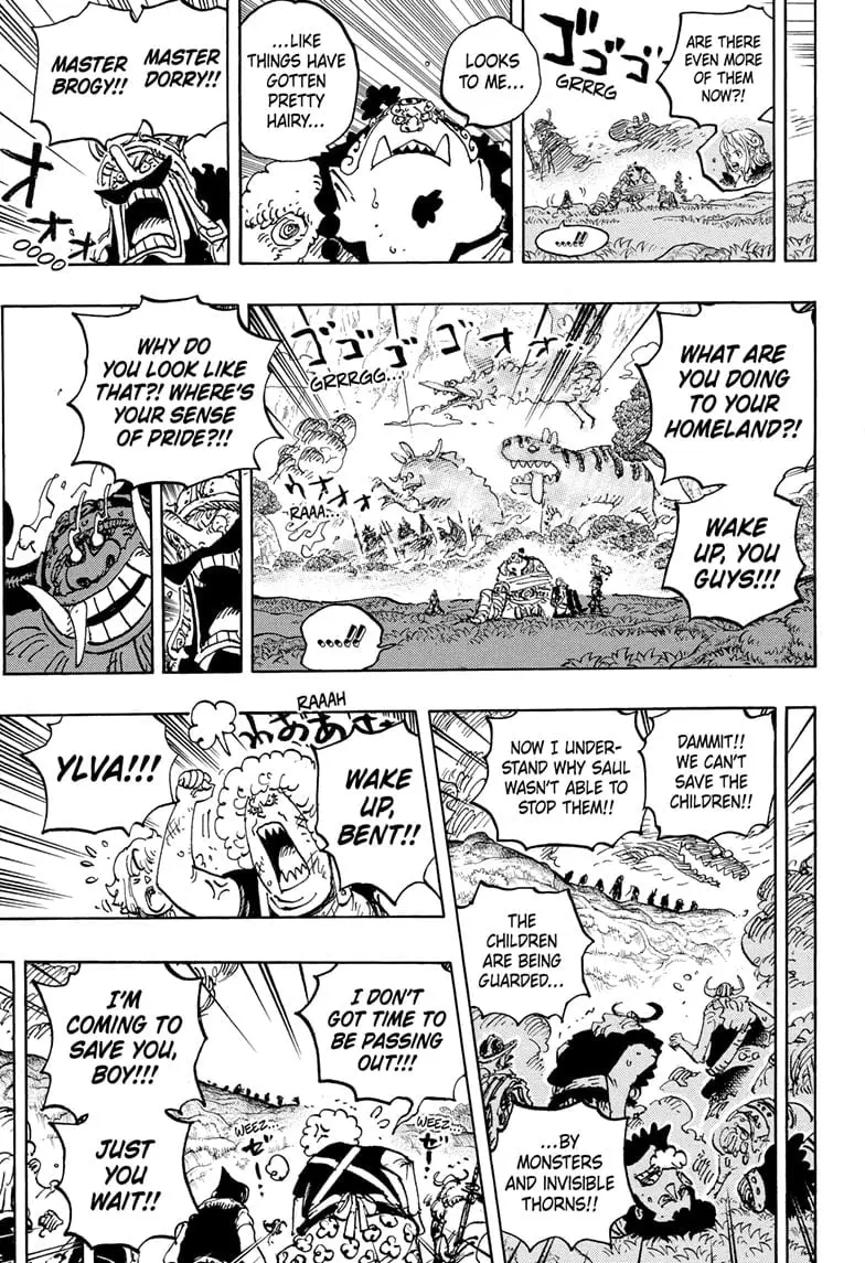 One Piece Manga, chapter 1151, page 7