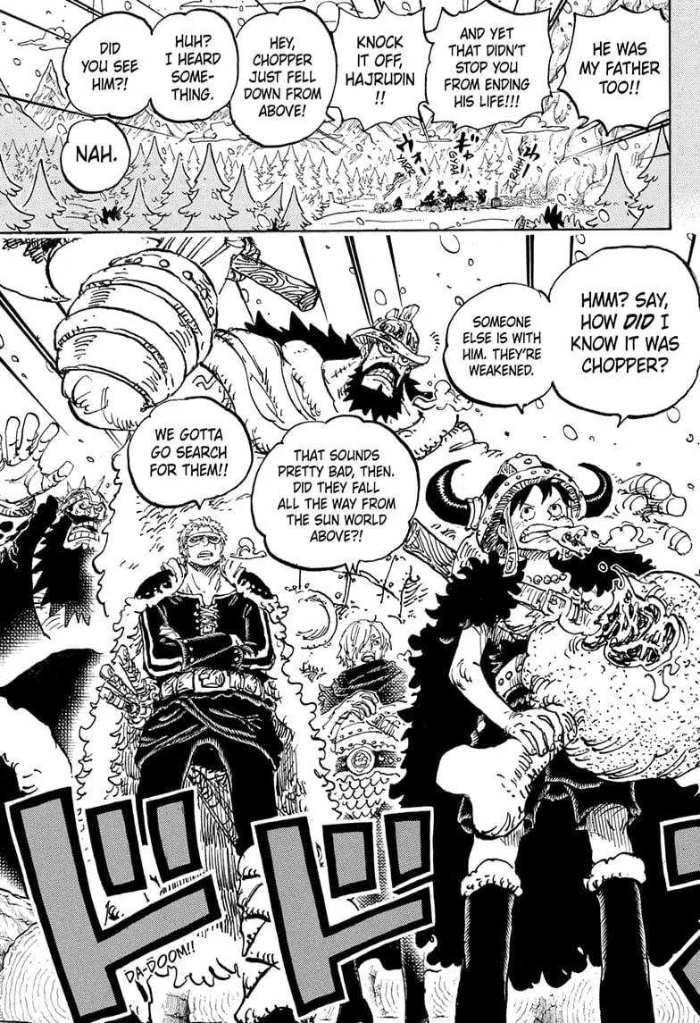 One Piece Manga, chapter 1151, page 11