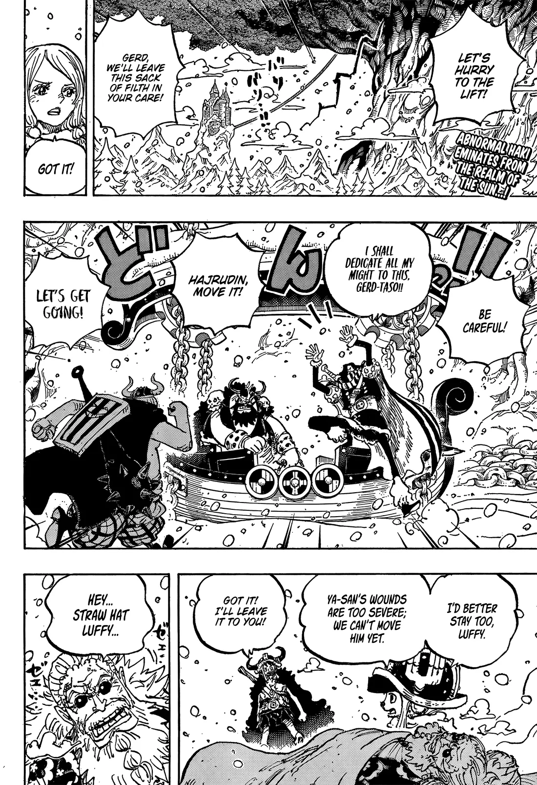 One Piece Manga, chapter 1152, page 2