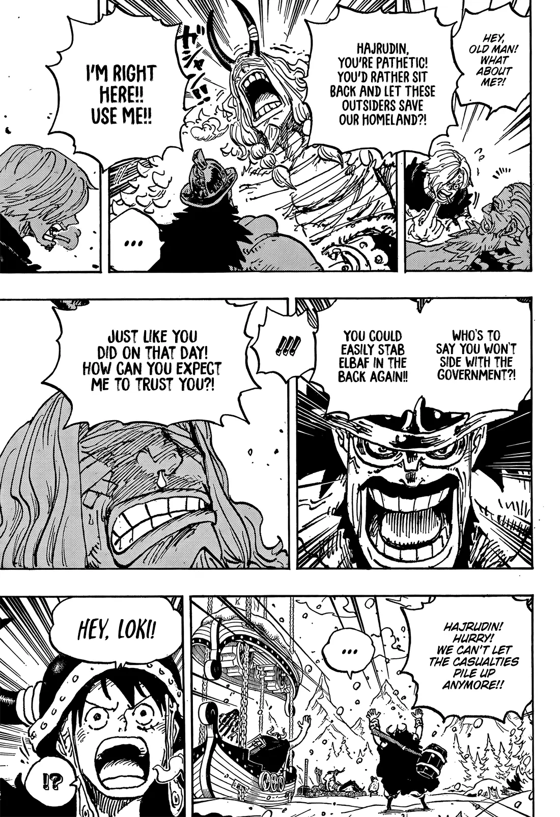 One Piece Manga, chapter 1152, page 5