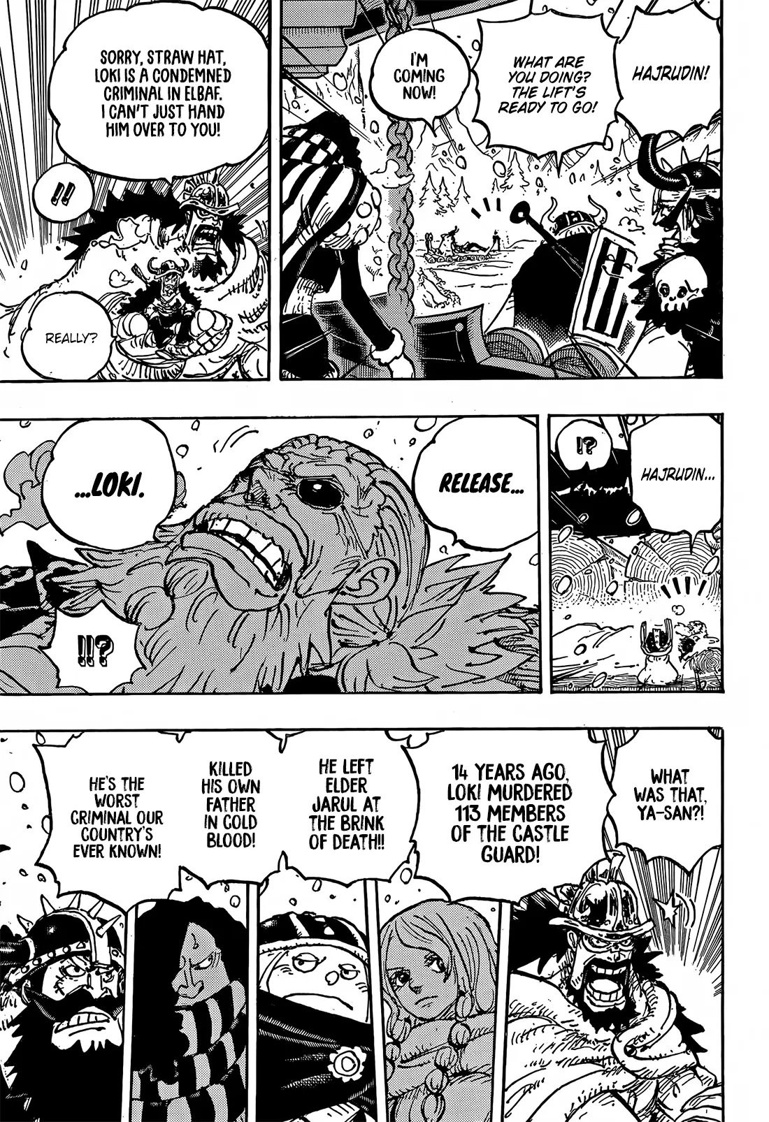 One Piece Manga, chapter 1152, page 7