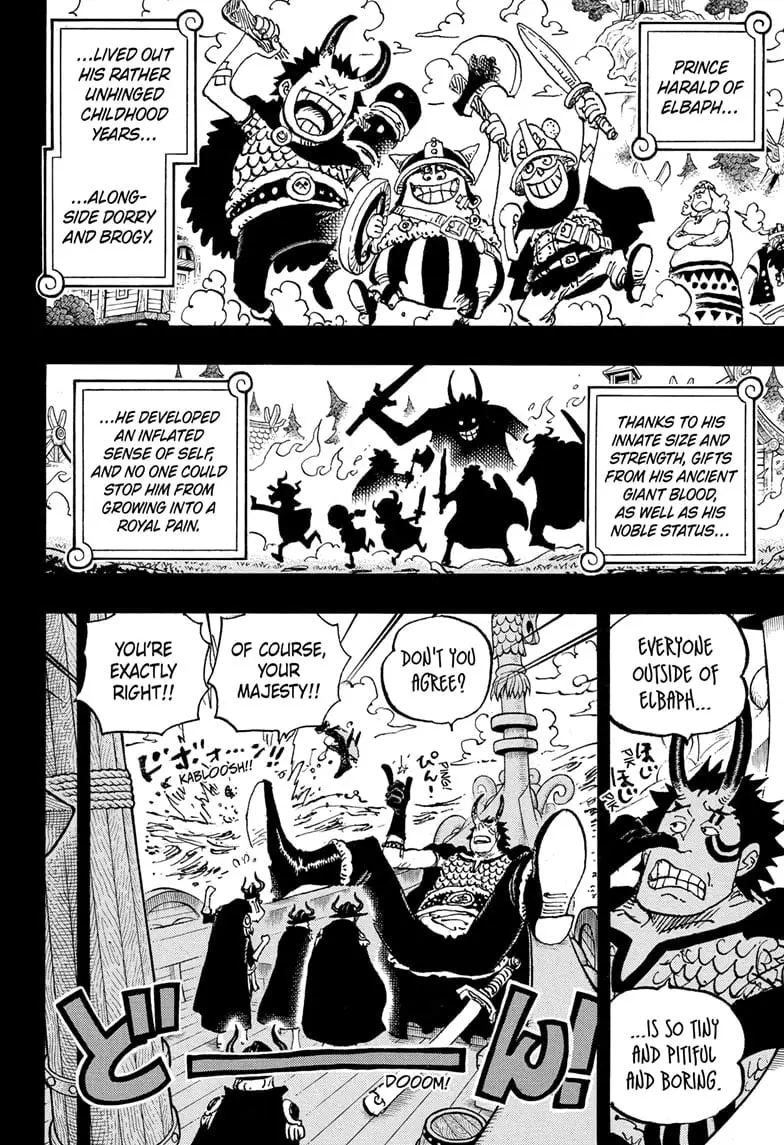 One Piece Manga, chapter 1153, page 2