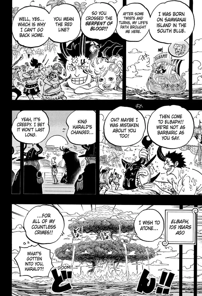 One Piece Manga, chapter 1153, page 8