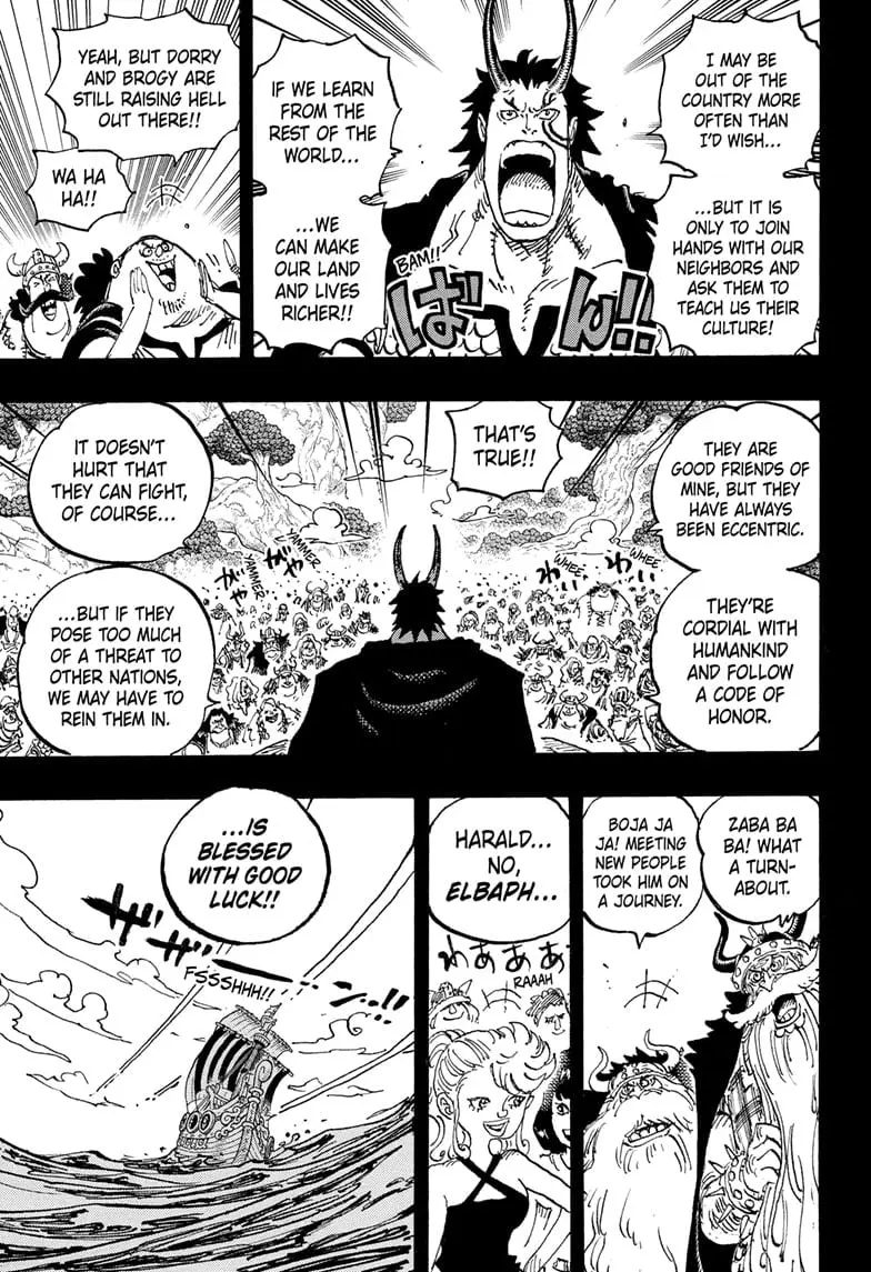 One Piece Manga, chapter 1153, page 9