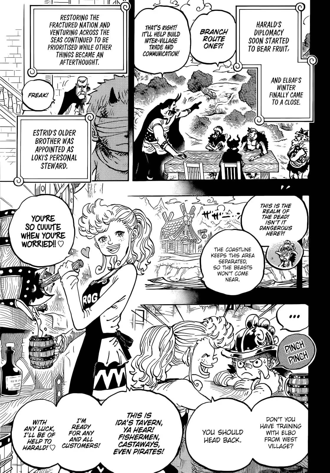 One Piece Manga, chapter 1154, page 8