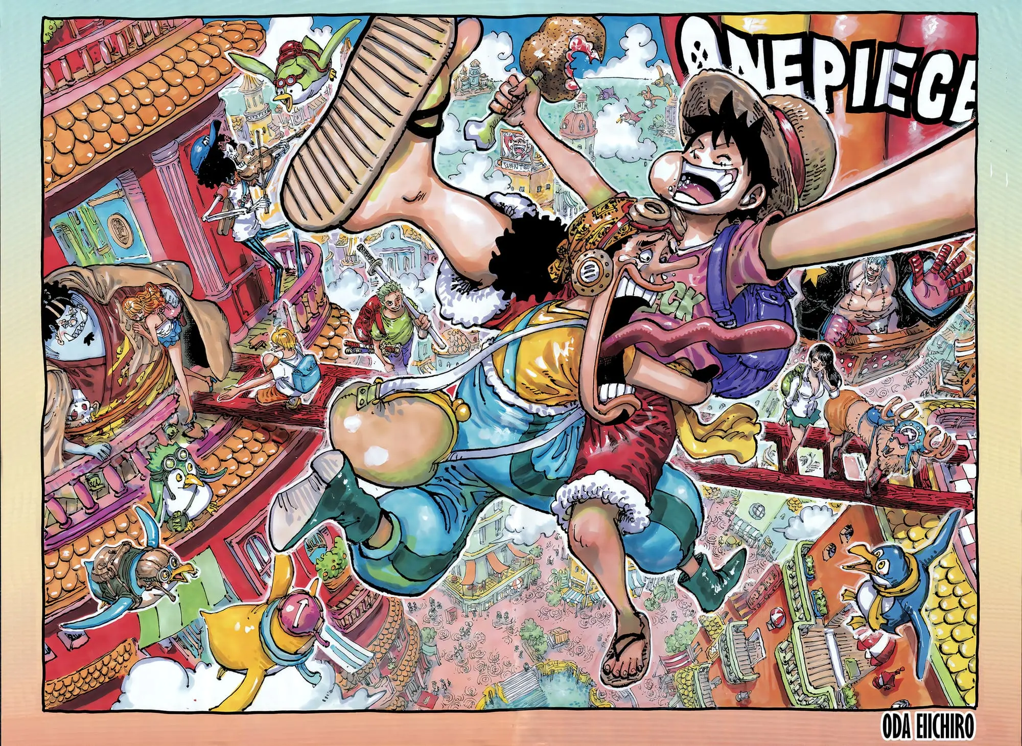One Piece Manga, chapter 1155, page 2