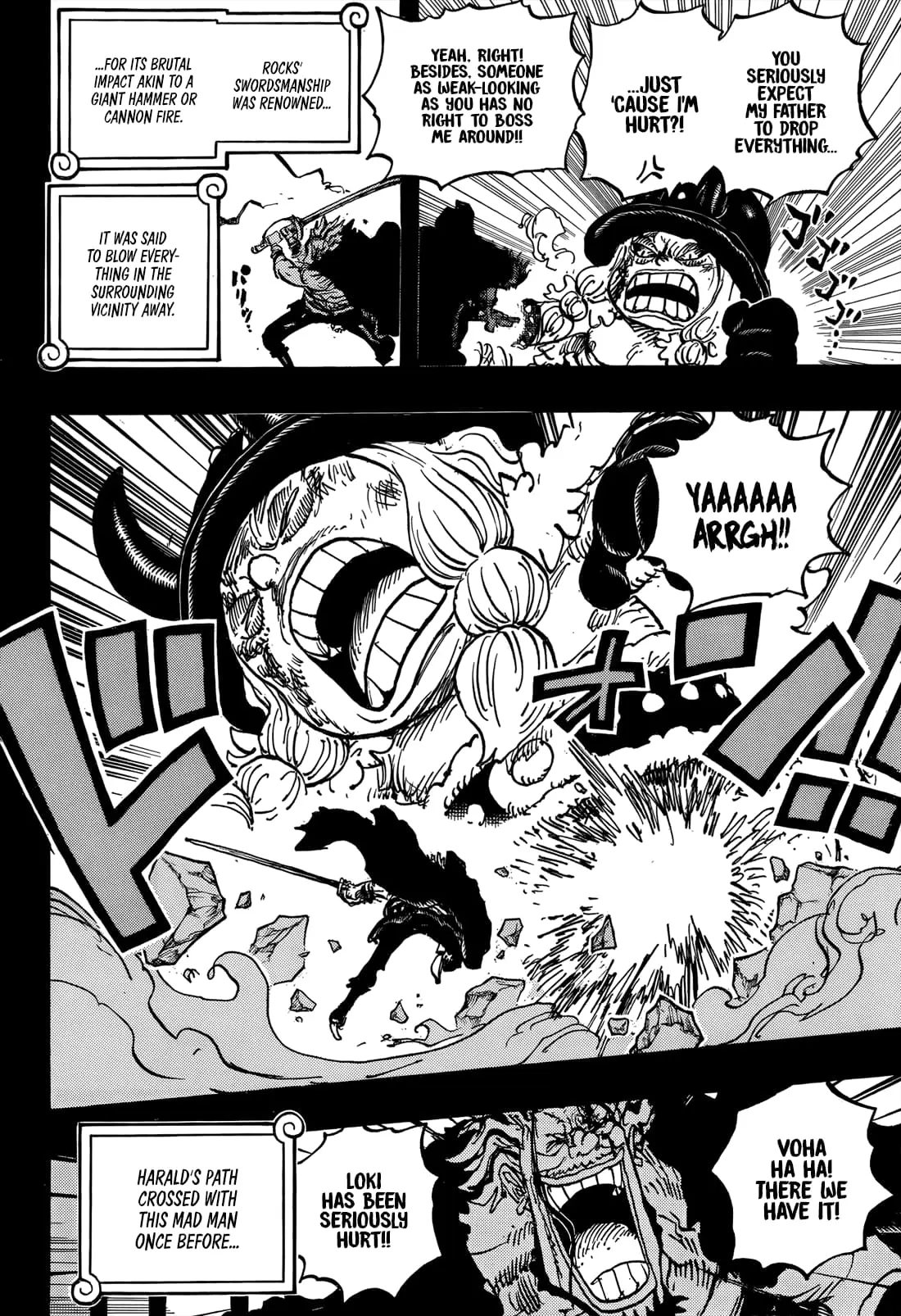 One Piece Manga, chapter 1155, page 4