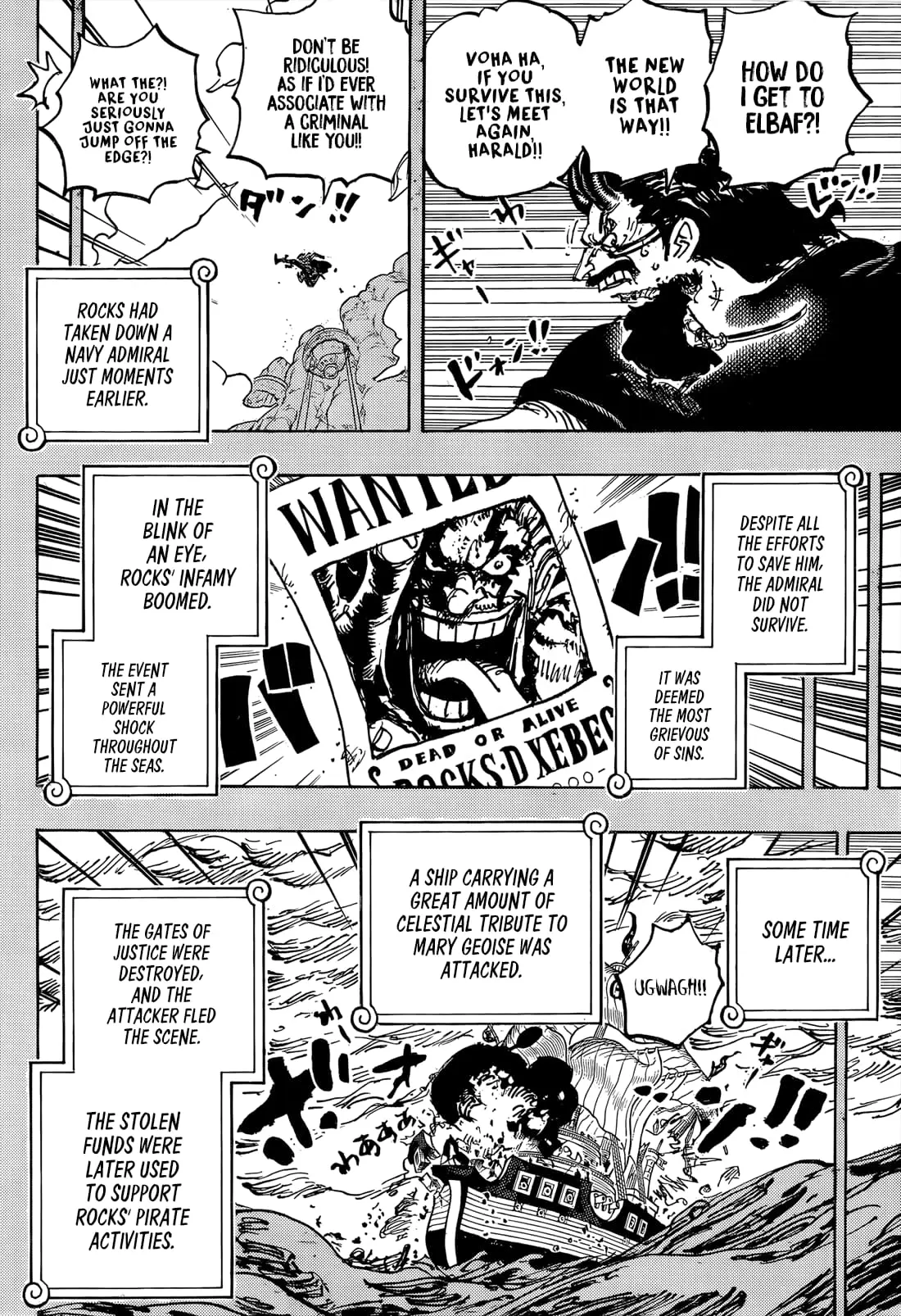 One Piece Manga, chapter 1155, page 9