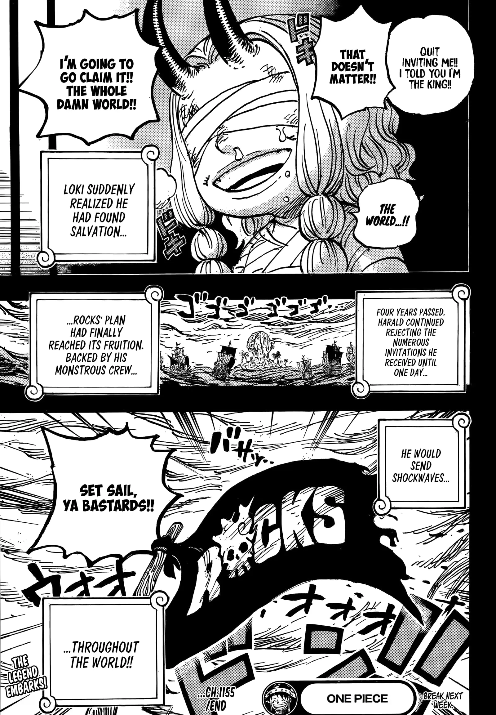 One Piece Manga, chapter 1155, page 15