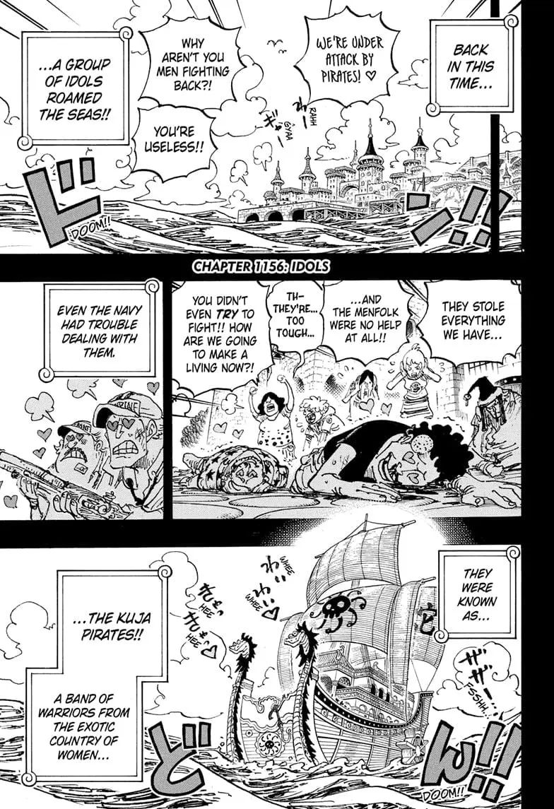 One Piece Manga, chapter 1156, page 4