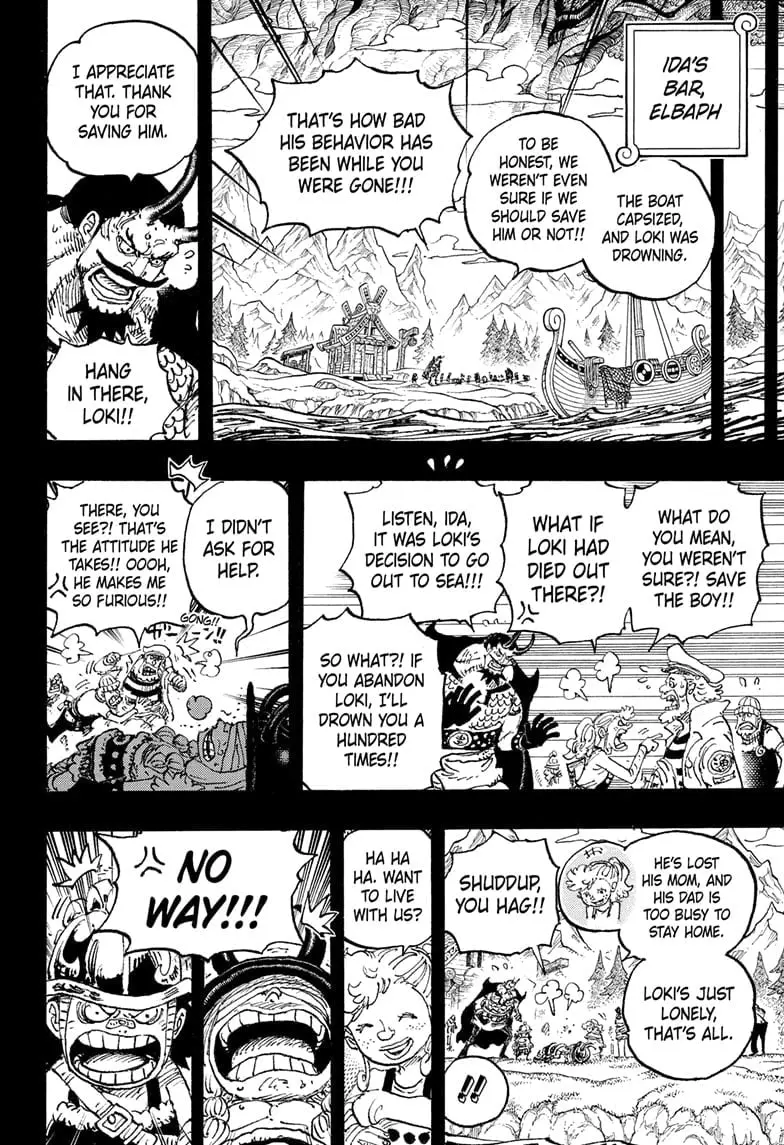 One Piece Manga, chapter 1156, page 13